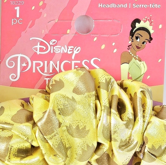 New! Disney Princess Tiana Wet Brush Goody Tiara Crown Headband Detangler Set - Picture 9 of 10